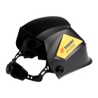 Маска сварщика ТУНДРА ПРОФИ Ф5, матовая, хамелеон, 93х43 мм, DIN 9-13, внешняя регулировка - фото 31100765