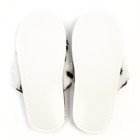 Тапочки женские, цвет молочный «Лапки», размер 37 - фото 21399982