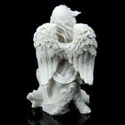 Сувенир полистоун "Ангел-девушка мечтательница" МИКС 8х5х3,8 см - Фото 4