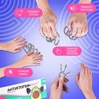 Металлические головоломки «Антиглупин», набор 4 шт. - Фото 3