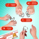 Металлические головоломки «Сообразин», набор 4 шт. - Фото 3