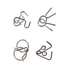 Металлические головоломки «IQ-повысин», набор 4 шт. - Фото 8