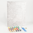 Картина по номерам на новый год на холсте с подрамником «Праздник к нам приходит», 30×40 см - Фото 2