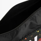 Сумка спортивная на молнии, наружный карман, цвет чёрный - Фото 8