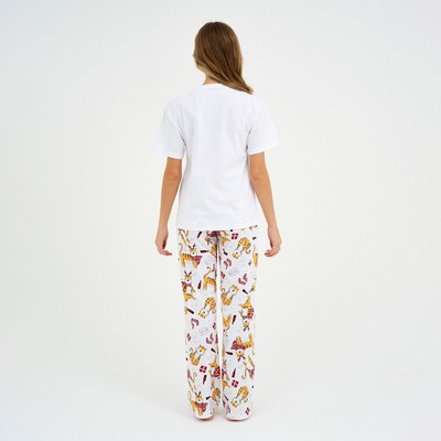 Пижама женская (футболка и брюки) KAFTAN "Тигры" размер 52-54