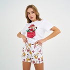 Пижама женская новогодняя (футболка и шорты) KAFTAN «Тигры» р.52-54 7291351