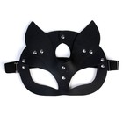 Карнавальная маска «Кошка», цвет чёрный - Фото 2