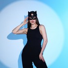 Карнавальная маска «Кошка», цвет чёрный - Фото 7