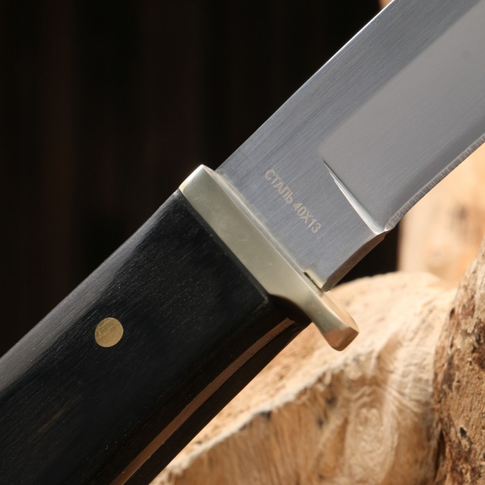 Нож охотничий "Иркутск" сталь - 40х13, рукоять - дерево, 24 см - фото 1905873430
