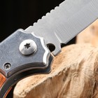 Нож автоматический, складной "Фарт" сталь - 420, рукоять - бакелит, 20 см - Фото 6