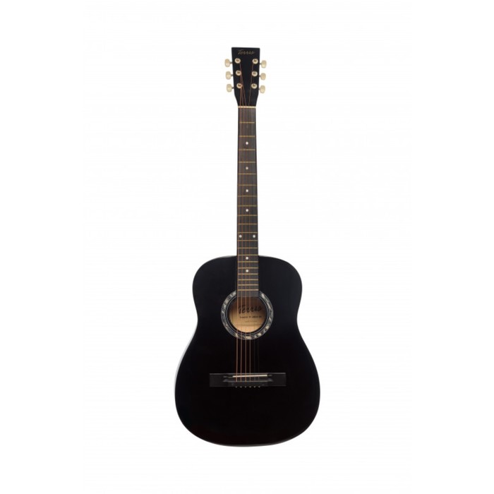 Акустическая гитара TERRIS TF-380A BK черная - Фото 1