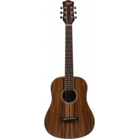 

Тревел гитара акустическая FLIGHT TR-1000 TEAK