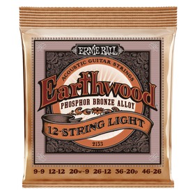 Струны для акустической гитары ERNIE BALL 2153 Phosphor Bronze Light