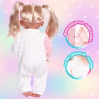 Одежда для пупса «Единорог» комбинезон - Фото 2