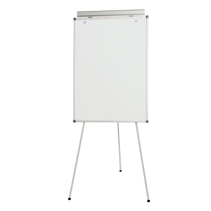 Флипчарт магнитно-маркерный Calligrata PREMIUM, 70×100 см, в УСИЛЕННОМ алюминиевом профиле, на треноге