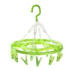 Сушилка для белья подвесная,16 прищепок, цвет МИКС - Фото 2