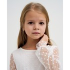 Платье для девочки KAFTAN, размер 38 (146-152 см), белый - Фото 2