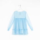 Платье для девочки KAFTAN, размер 32 (110-116 см), цвет голубой - Фото 11