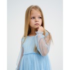 Платье для девочки KAFTAN, размер 32 (110-116 см), цвет голубой - Фото 2