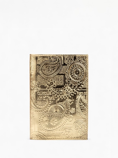 Обложка для паспорта, цвет золотой