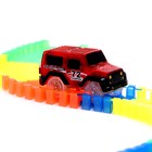 Автотрек «Магический Трек», гибкий, светится в темноте, 56 деталей - Фото 2