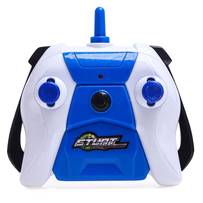 Машина-перевёртыш радиоуправляемая STUNT, работает от батареек, цвет синий 51614