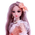 Кукла интерактивная шарнирная «Оля» в платье, с пультом - фото 9263691