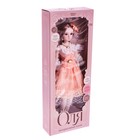 Кукла интерактивная шарнирная «Оля» в платье, с пультом - фото 9263693