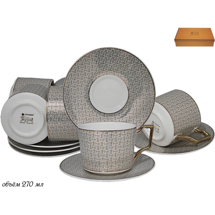 Чайный набор Lenardi, 12 предметов (244-009) - Купить по цене от 4 212. ...