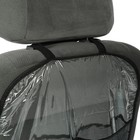 Накидка-органайзер на спинку переднего сиденья 2 кармана, карман сетка ПВХ пленка - Фото 2