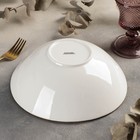 Салатник керамический «Сапфир», 1,3 л, 22×7,3 см, цвет оранжевый - Фото 3
