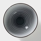 Миска керамическая «Иллюзия», 300 мл, цвет белый и серый - Фото 2