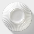 Миска керамическая «Иллюзия», 300 мл, цвет белый и серый - Фото 4