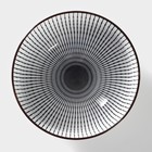 Cалатник керамический «Иллюзия», 850 мл, цвет белый и серый - фото 319721338