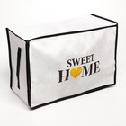 Органайзер для хранения, кофр для белья с pvc-окном «Sweet home», 30 х 45 х 20 см. - Фото 3