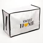Органайзер для хранения белья, кофр с pvc-окном Sweet home, 43×28.5×20 см - Фото 3
