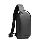 BG7221 Рюкзак-слинг Bange, отдел на молнии, с USB, цвет серый (9.7"), 18х11х31см - Фото 2