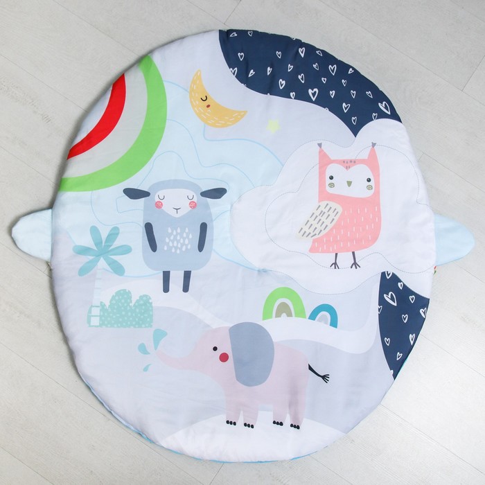 Развивающий коврик «Совушка», с дугами, 84х84х0,5 51640