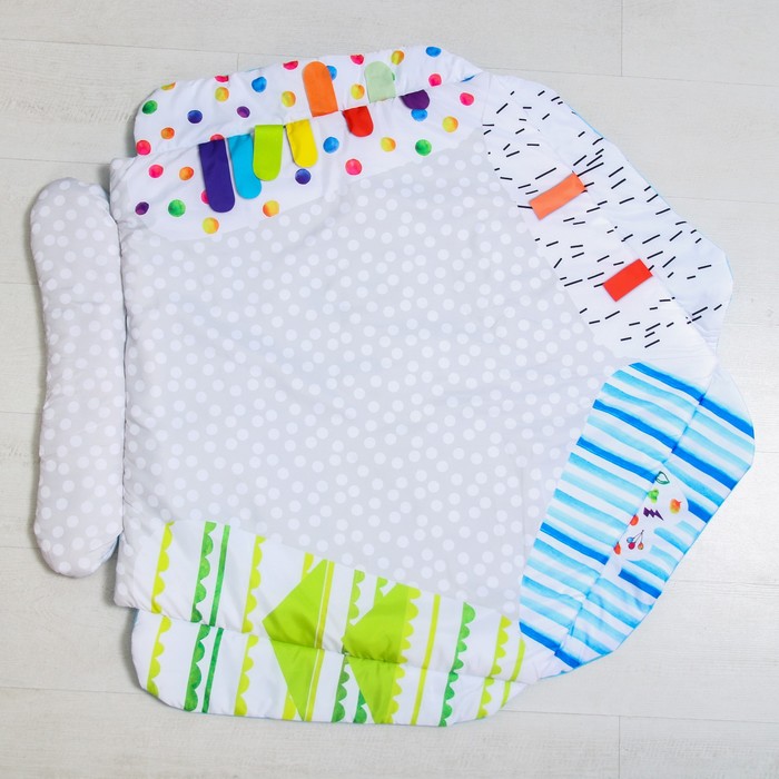 Развивающий коврик «Совушка», подушечки, с дугами, 84х82х0,5 51641