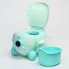 Горшок детский «Вертолет», цвет зеленый  (артикул 6991132)  большой выбор товаров оптом и в розницу по низким ценам с доставкой