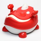 Горшок детский «Динозаврик», красный - Фото 1