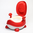 Горшок детский «Динозаврик», красный - Фото 3