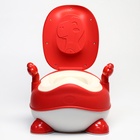 Горшок детский «Динозаврик», красный - Фото 4