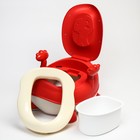 Горшок детский «Динозаврик», красный - Фото 7