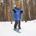 Самокат-снегокат 2 в 1 GRAFFITI, трюковой, цвет фиолетовый - Фото 5
