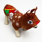 Толстовка для собак «Олень с рожками», XL (ДС 40, ОГ 50 см - Фото 6