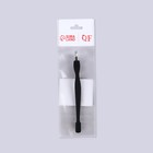 Триммер-пушер, 12 см, покрытие Soft Touch, цвет чёрный - фото 9964453