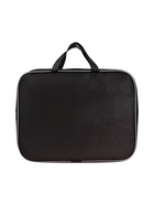 Папка с ручками текстильная А4, 350×270×70 мм, Calligrata «Офис», внутренний карман, чёрная - фото 809602275