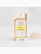 Иглы для вышивания лентой, с золотым ушком, d=1.07 мм, 4.4-4.9 см, набор 4 шт. - Фото 2