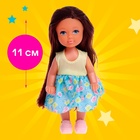 Кукла малышка Lyna с мопедом и аксессуарами, МИКС - Фото 2